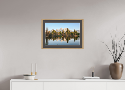Where the Tetons Wait Nature Photography Print