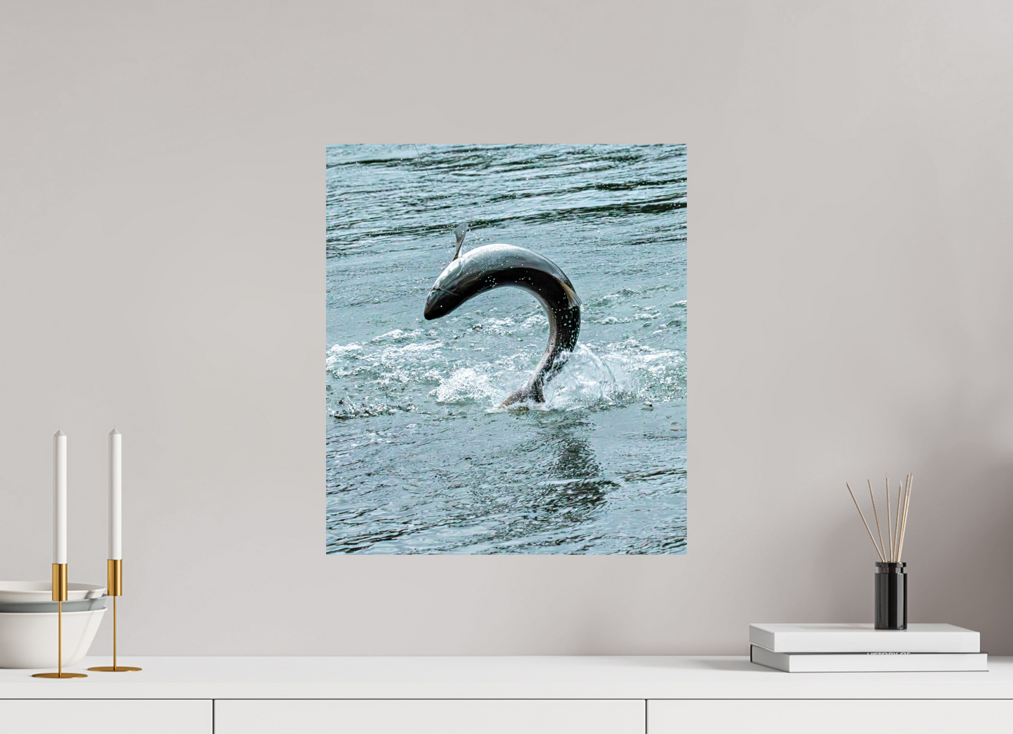 Hooked on the Wild Nature Photography Print