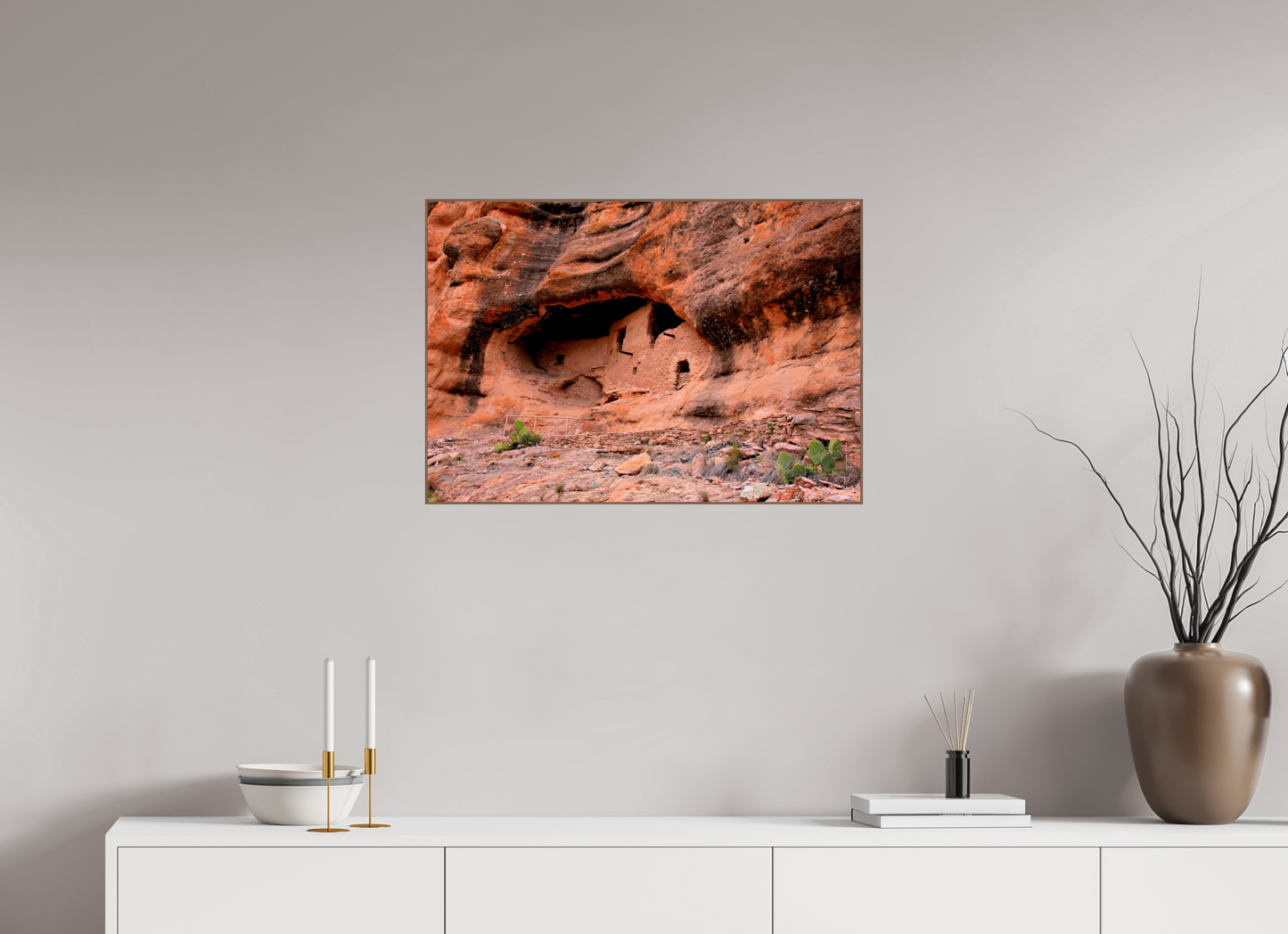 Gila Ruins – A Glimpse into Ancient Ingenuity Nature Photography Print