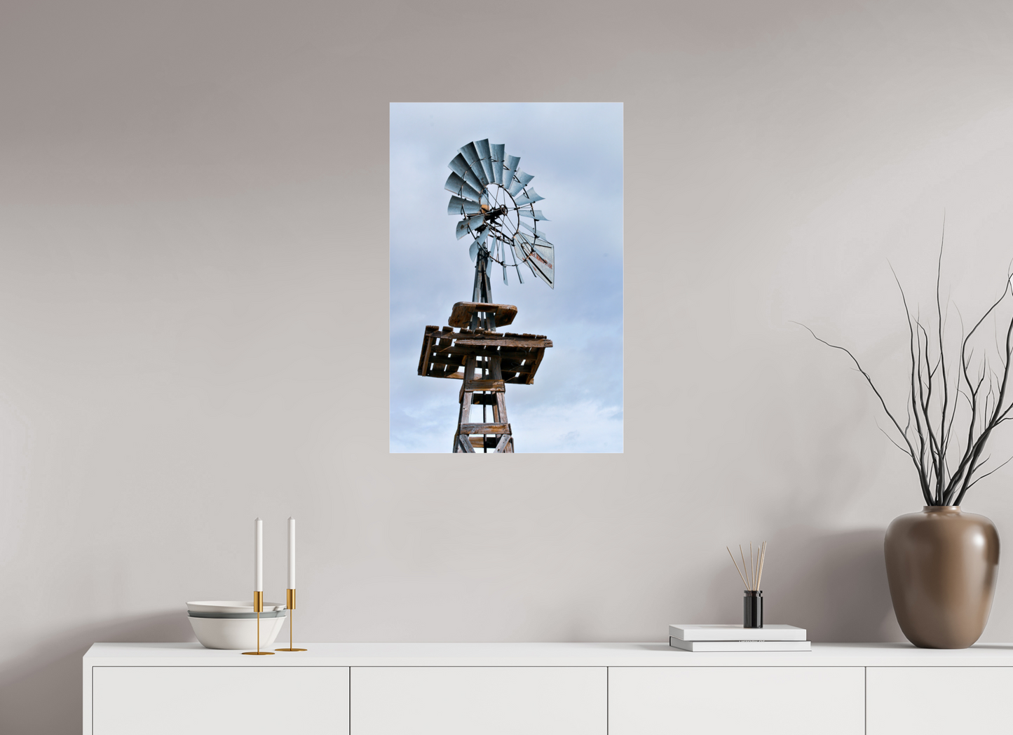 Rustic Windmill – A Tribute to Timeless Americana