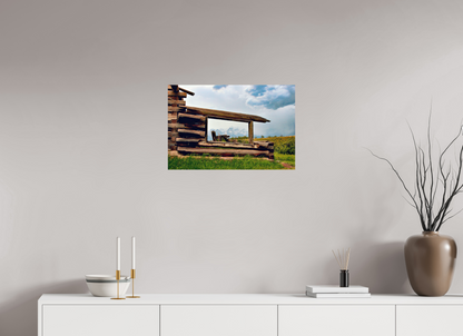 24 x 16″, Photo Print On Fuji Crystal DP II - unframed Cabin with a View Nature Photography Print