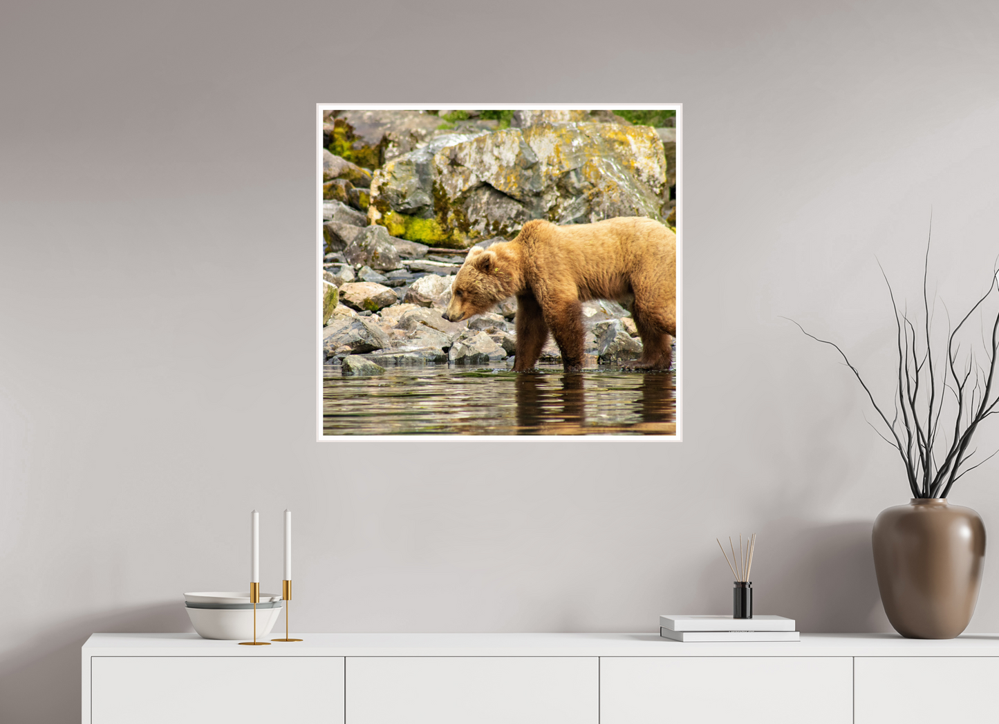 Looking for Dinner Nature Photography Print