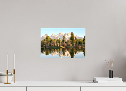Where the Tetons Wait Nature Photography Print