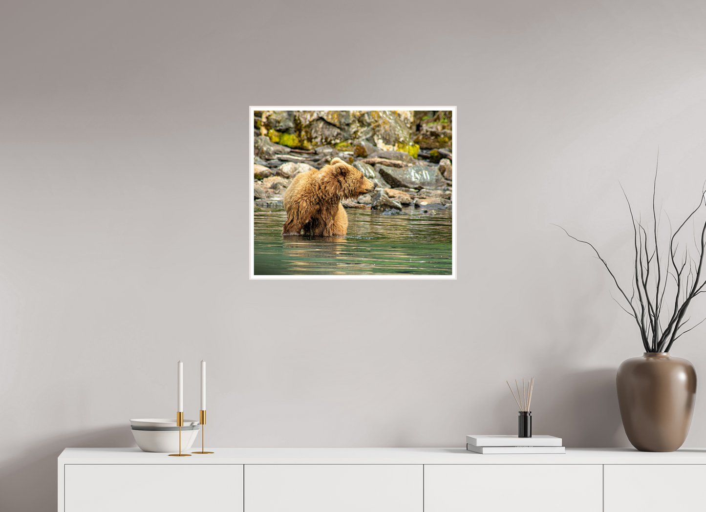 Watchful Momma Nature Photography Print