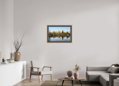 Where the Tetons Wait Nature Photography Print