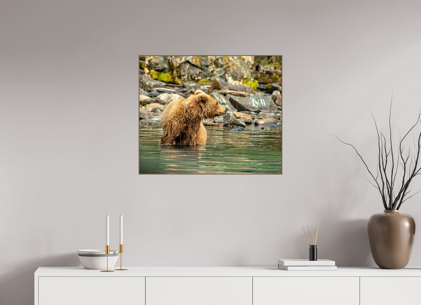Watchful Momma Nature Photography Print