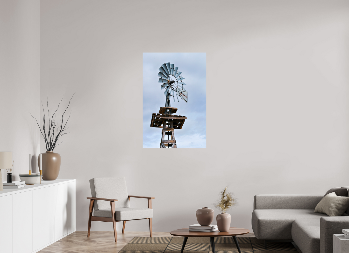 Rustic Windmill – A Tribute to Timeless Americana