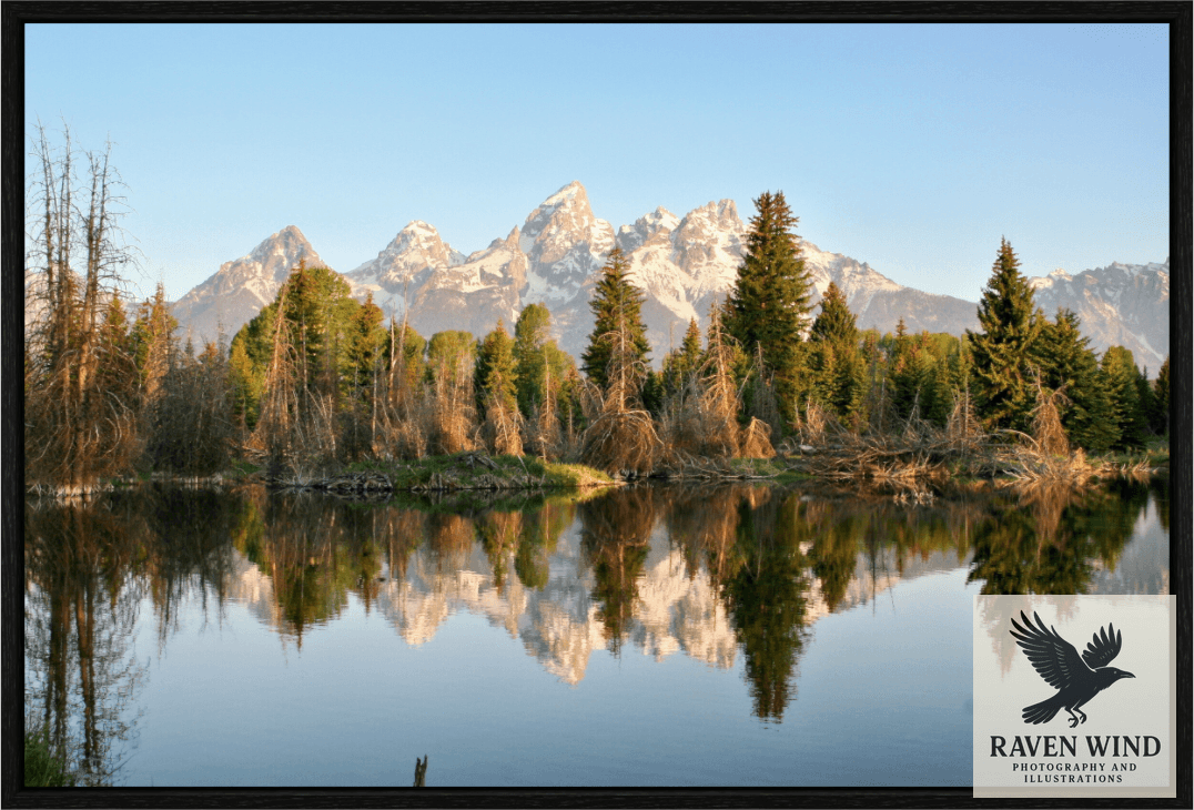 Main image Where the Tetons Wait Nature Photography Print