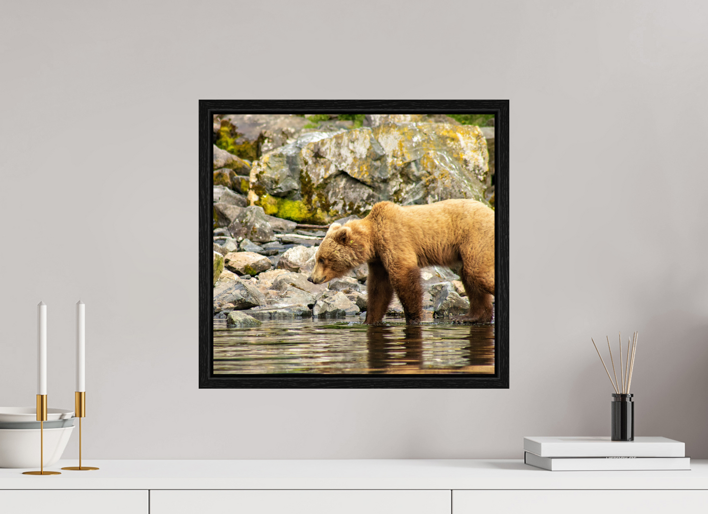 Looking for Dinner Nature Photography Print