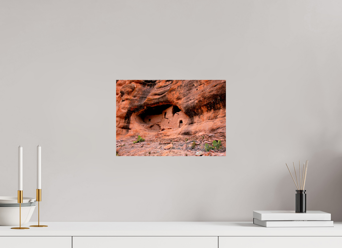 Gila Ruins – A Glimpse into Ancient Ingenuity Nature Photography Print