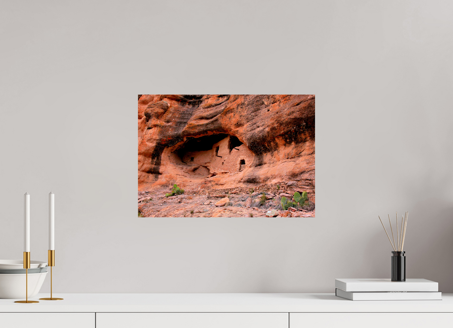 Gila Ruins – A Glimpse into Ancient Ingenuity Nature Photography Print