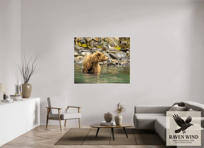 56.7 x 47″, Photo Print On Fuji Crystal DP II - unframed Watchful Momma Nature Photography Print