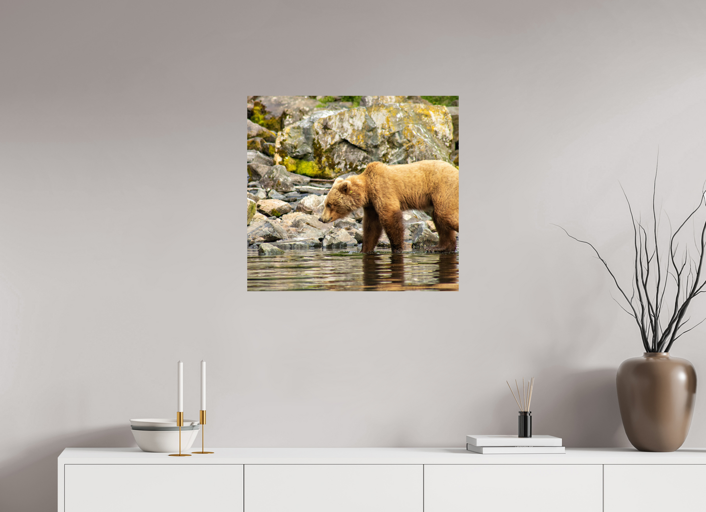 Looking for Dinner Nature Photography Print