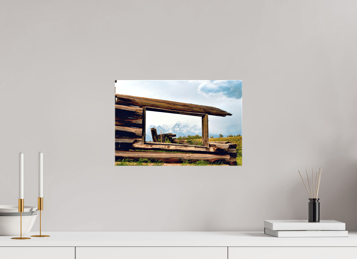 Raven Wind Photography & Illustrations-Cabin with a View Fine Art Nature Print -