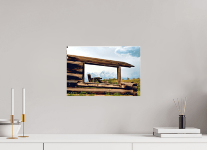 Raven Wind Photography & Illustrations-Cabin with a View Fine Art Nature Print -