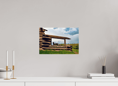 Raven Wind Photography & Illustrations-Cabin with a View Fine Art Nature Print -