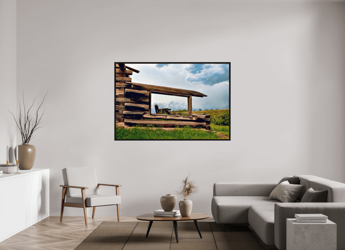 Raven Wind Photography & Illustrations-Cabin with a View Fine Art Nature Print -