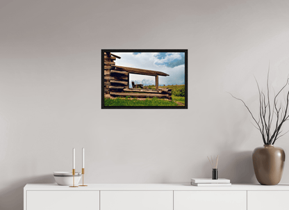 Raven Wind Photography & Illustrations-Cabin with a View Fine Art Nature Print -