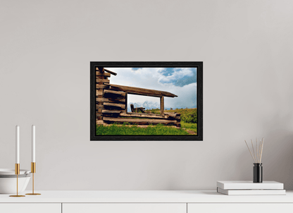 Raven Wind Photography & Illustrations-Cabin with a View Fine Art Nature Print -