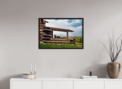 Raven Wind Photography & Illustrations-Cabin with a View Fine Art Nature Print -