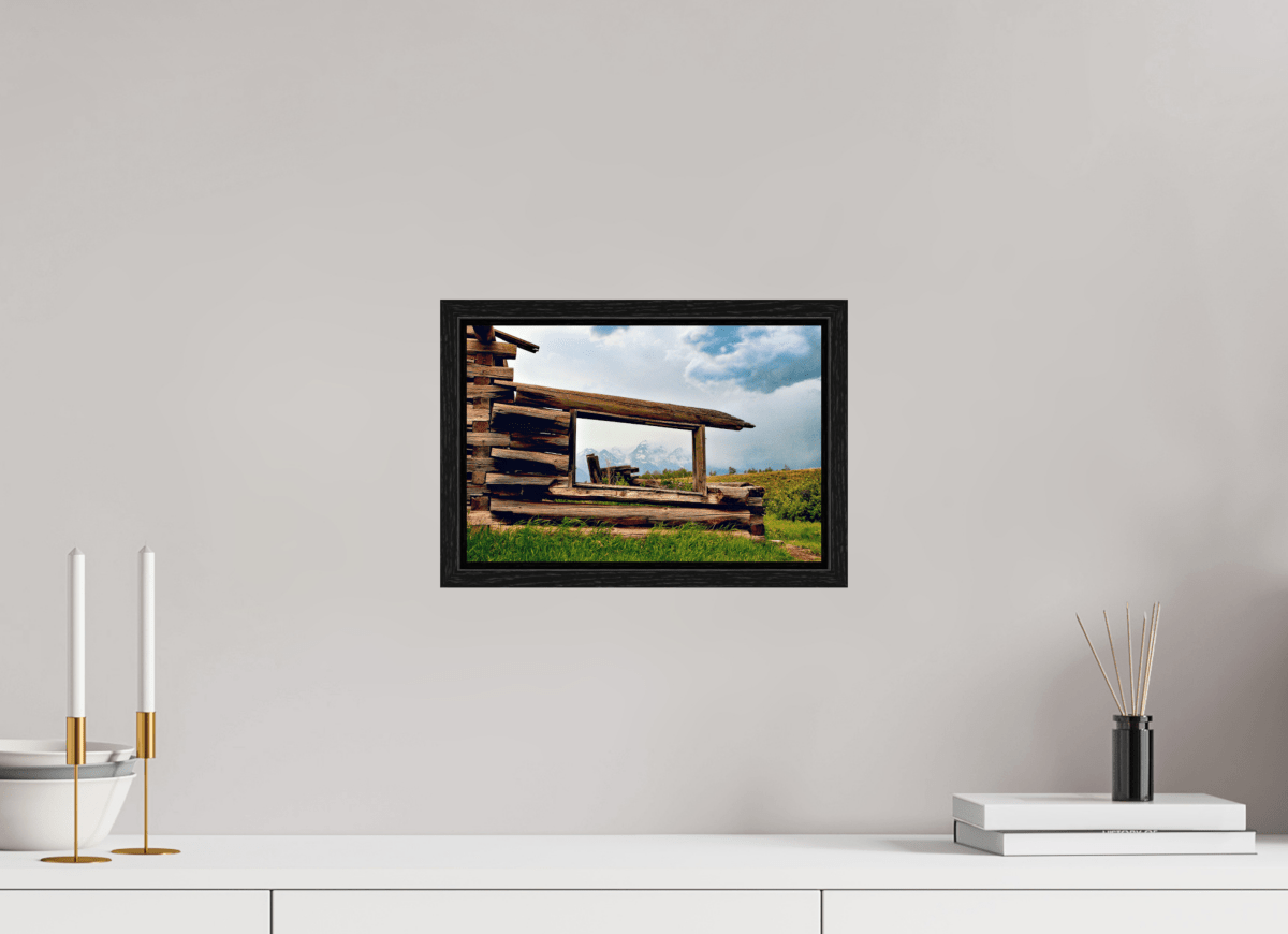 Raven Wind Photography & Illustrations-Cabin with a View Fine Art Nature Print -