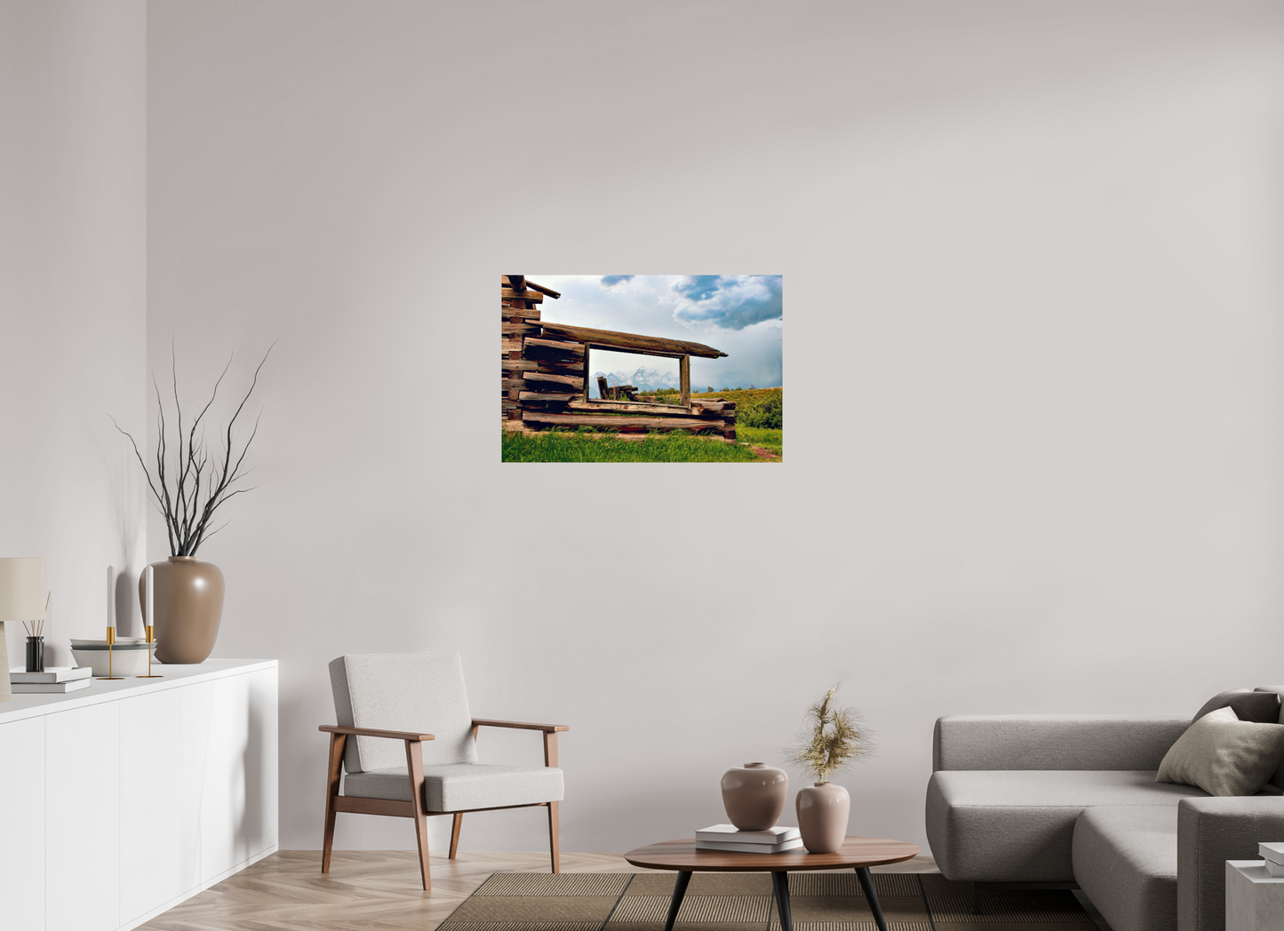 36 x 24″, Fine Art Print on Photo Rag Baryta - unframed (email for framing options) Cabin with a View Nature Photography Print