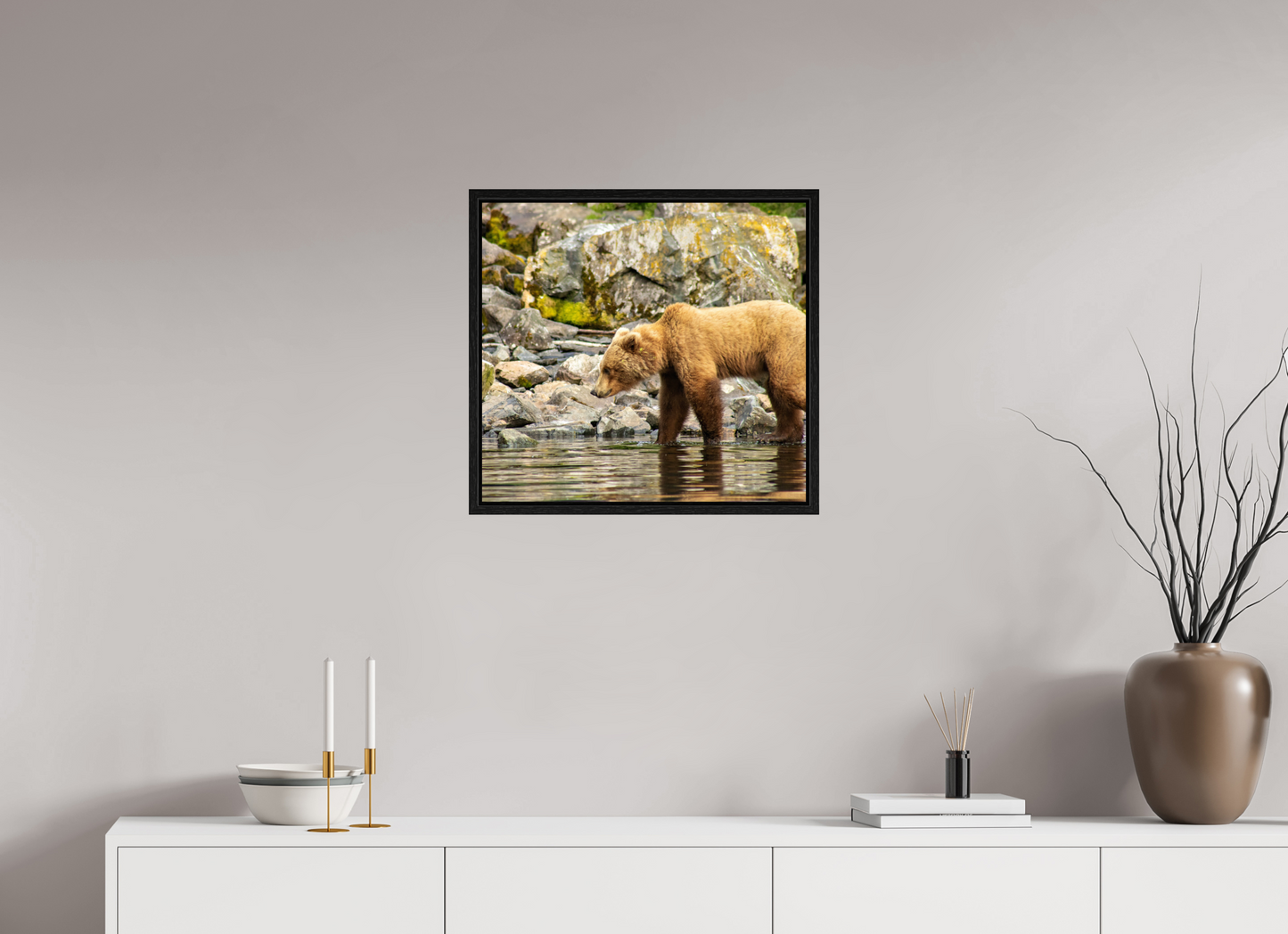 Looking for Dinner Nature Photography Print