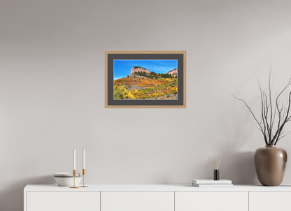 Blue Mesa Point – Autumn’s Boldest Brushstroke Nature Photography Print