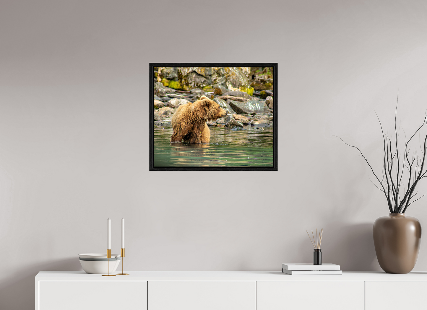 Watchful Momma Nature Photography Print
