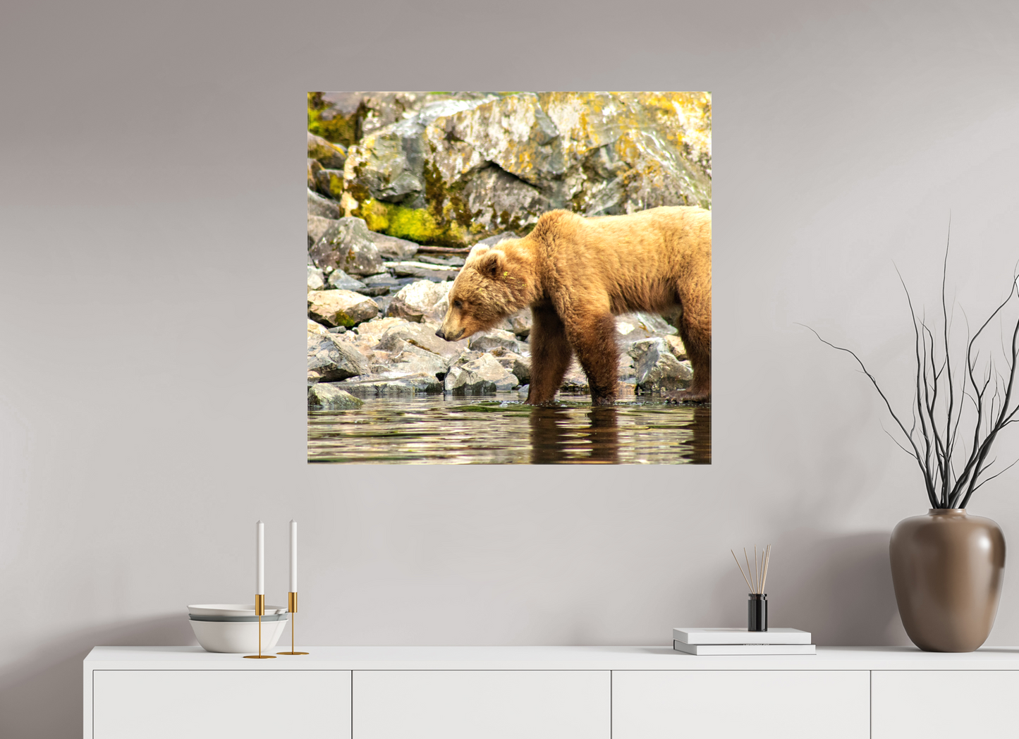 Looking for Dinner Nature Photography Print