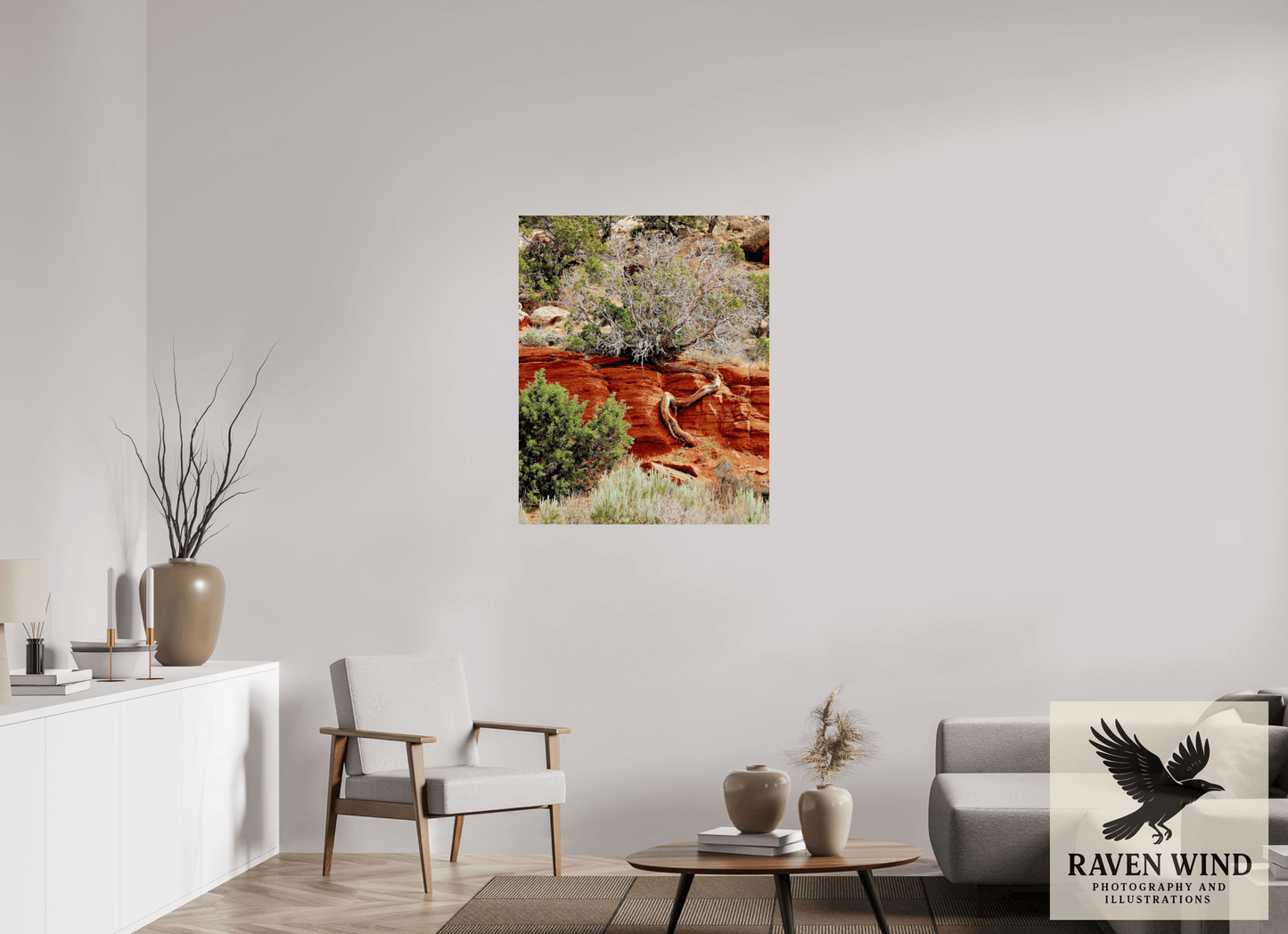 32 x 39.4″, Fine Art Print on Photo Rag Baryta - unframed (email for frame options) Resilient Roots Nature Photography Print