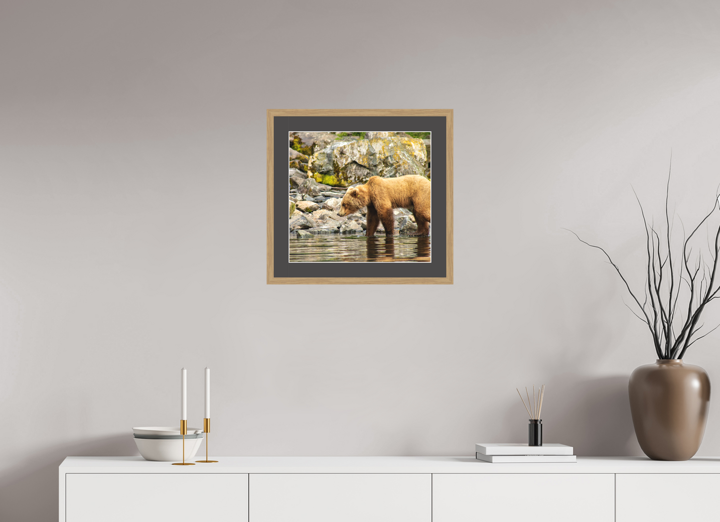 Looking for Dinner Nature Photography Print