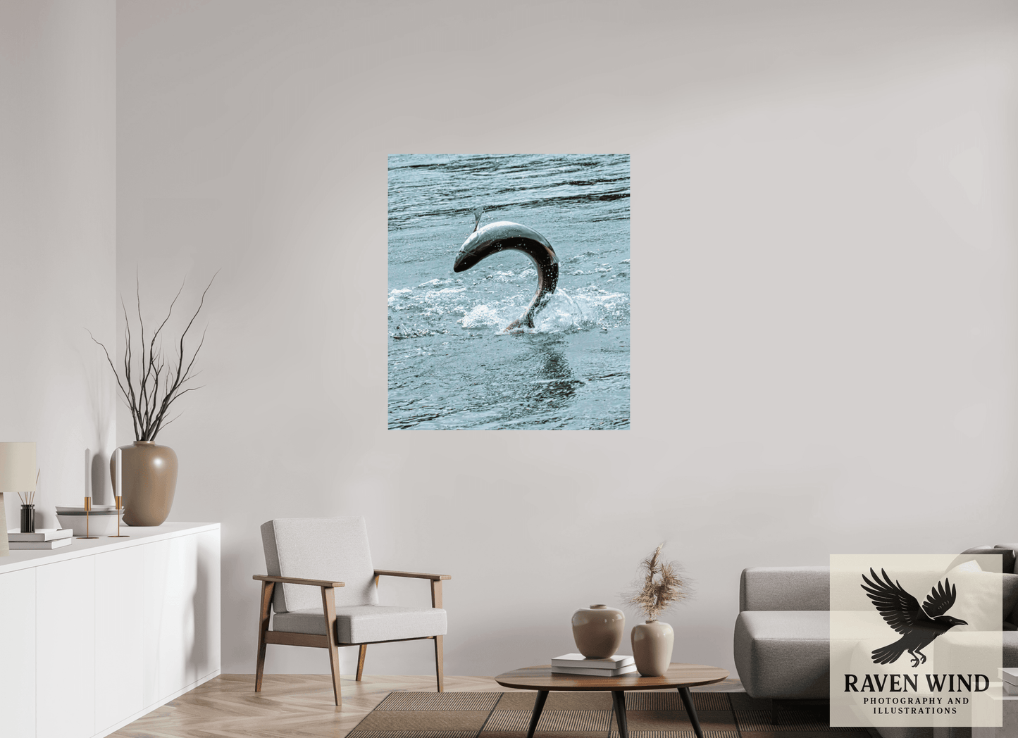 39 x 44.5″, ChromaLuxe HD Metal Print - ready to hang Hooked on the Wild Nature Photography Print