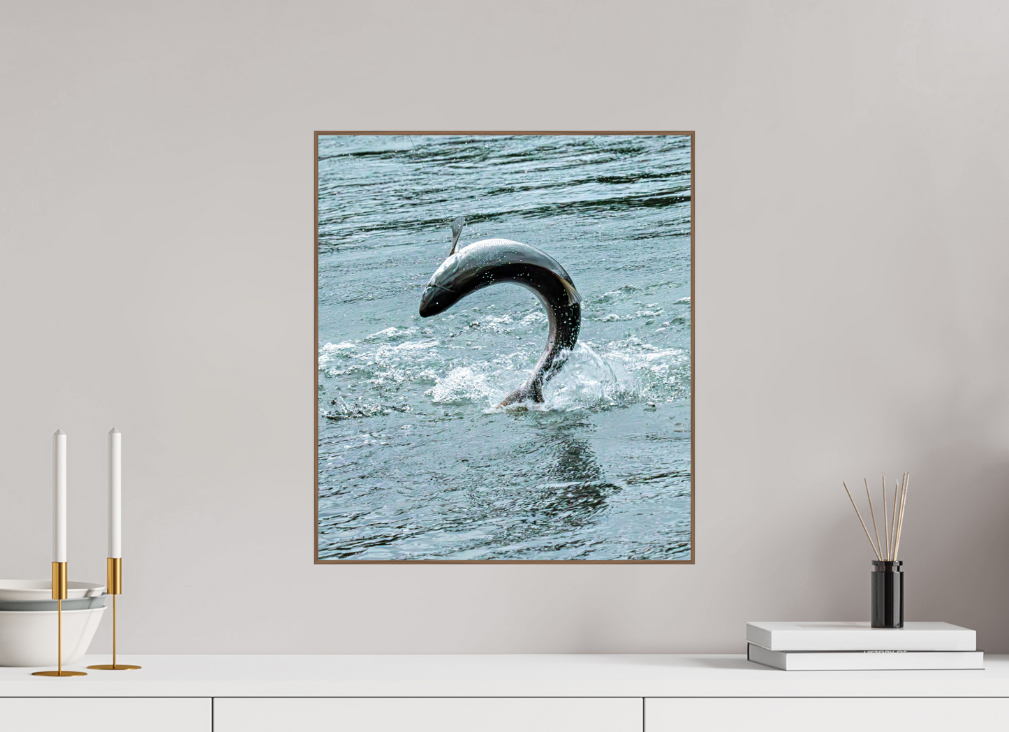 Hooked on the Wild Nature Photography Print