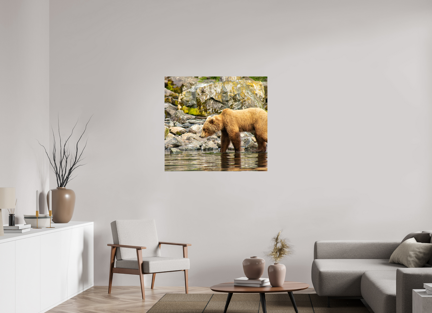 Looking for Dinner Nature Photography Print