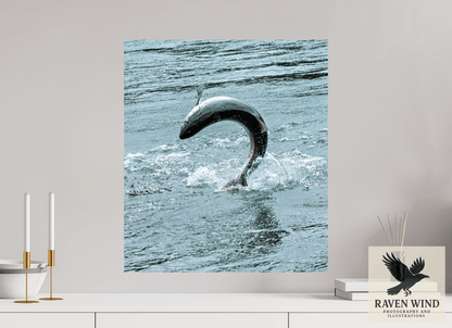 20 x 22.8″, ChromaLuxe HD Metal Print - ready to hang Hooked on the Wild Nature Photography Print