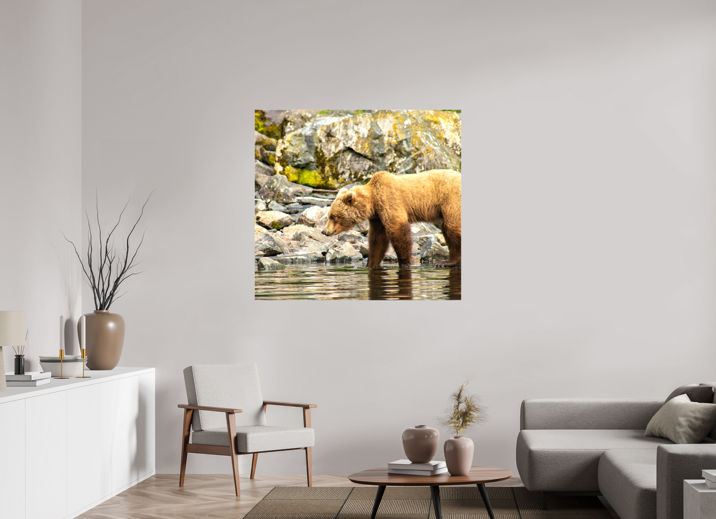 Looking for Dinner Nature Photography Print