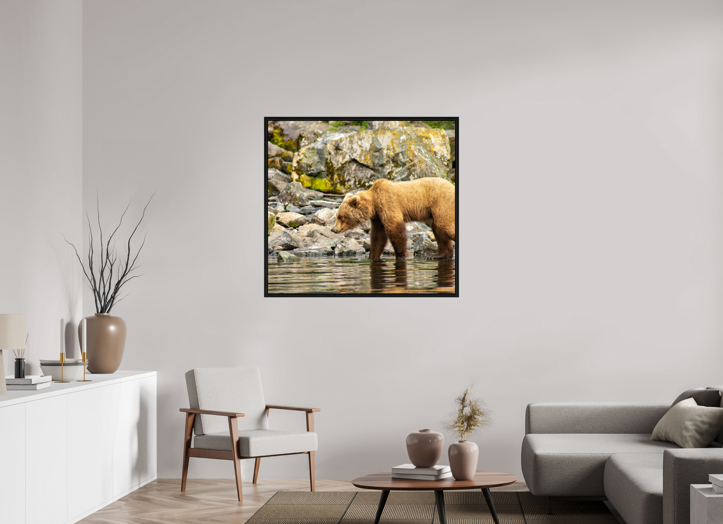 Looking for Dinner Nature Photography Print