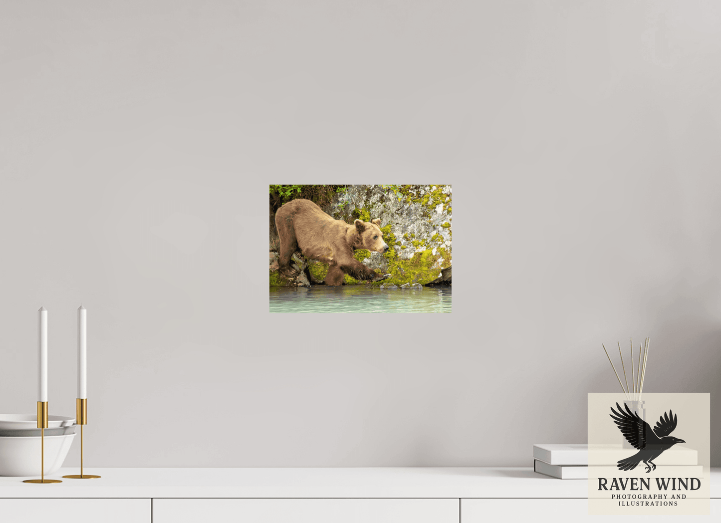 11.3 x 8″, Photo Print On Fuji Crystal DP II - unframed Momma on a Mission Nature Photography Print
