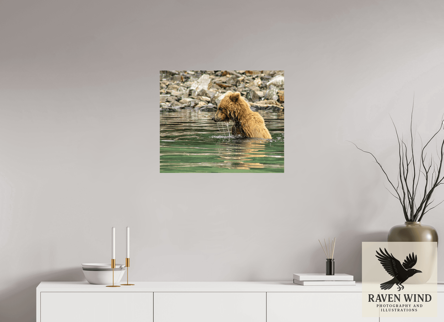 24.3 x 20″, Fine Art Print on Pear Texture - unframed (email for frame options) Eye on the Prize Nature Photography Print