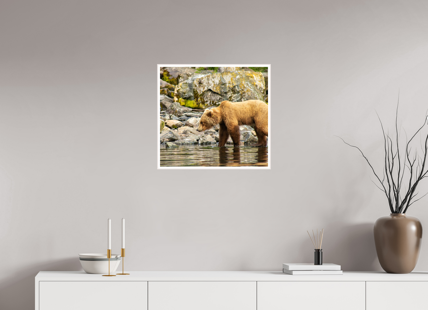Looking for Dinner Nature Photography Print