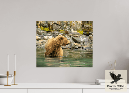 19.3 x 16″, Photo Print Under Acrylic Glass - ready to hang Watchful Momma Nature Photography Print