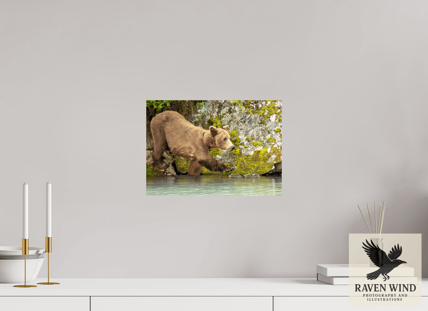 14.2 x 10″, Fine Art Print on Photo Rag Baryta - unframed (email for frame options) Momma on a Mission Nature Photography Print