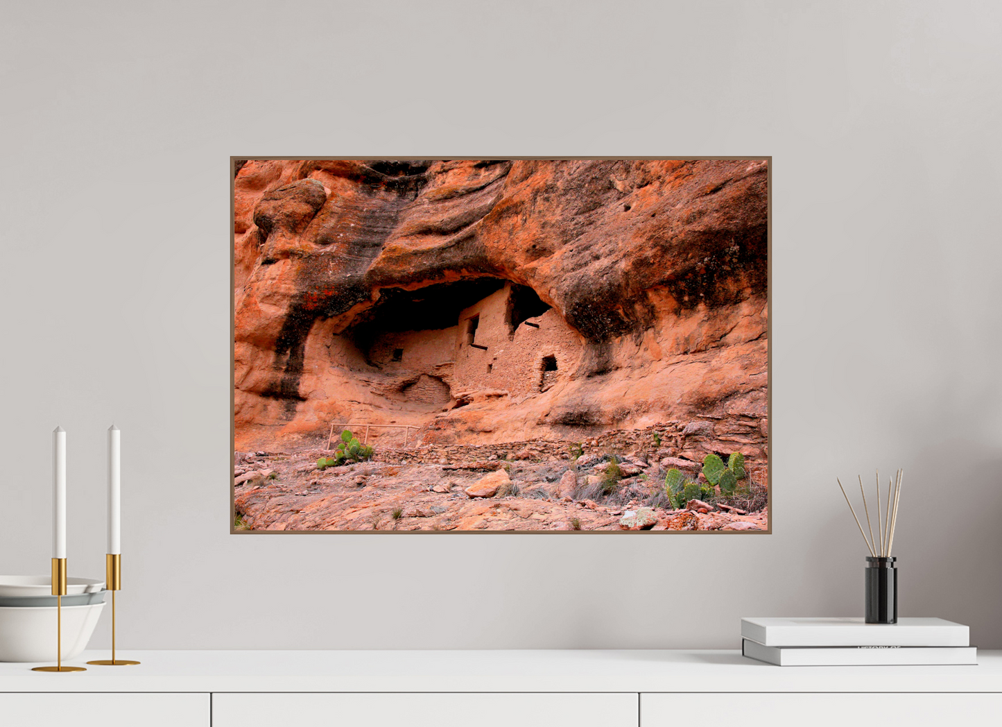 Gila Ruins – A Glimpse into Ancient Ingenuity Nature Photography Print