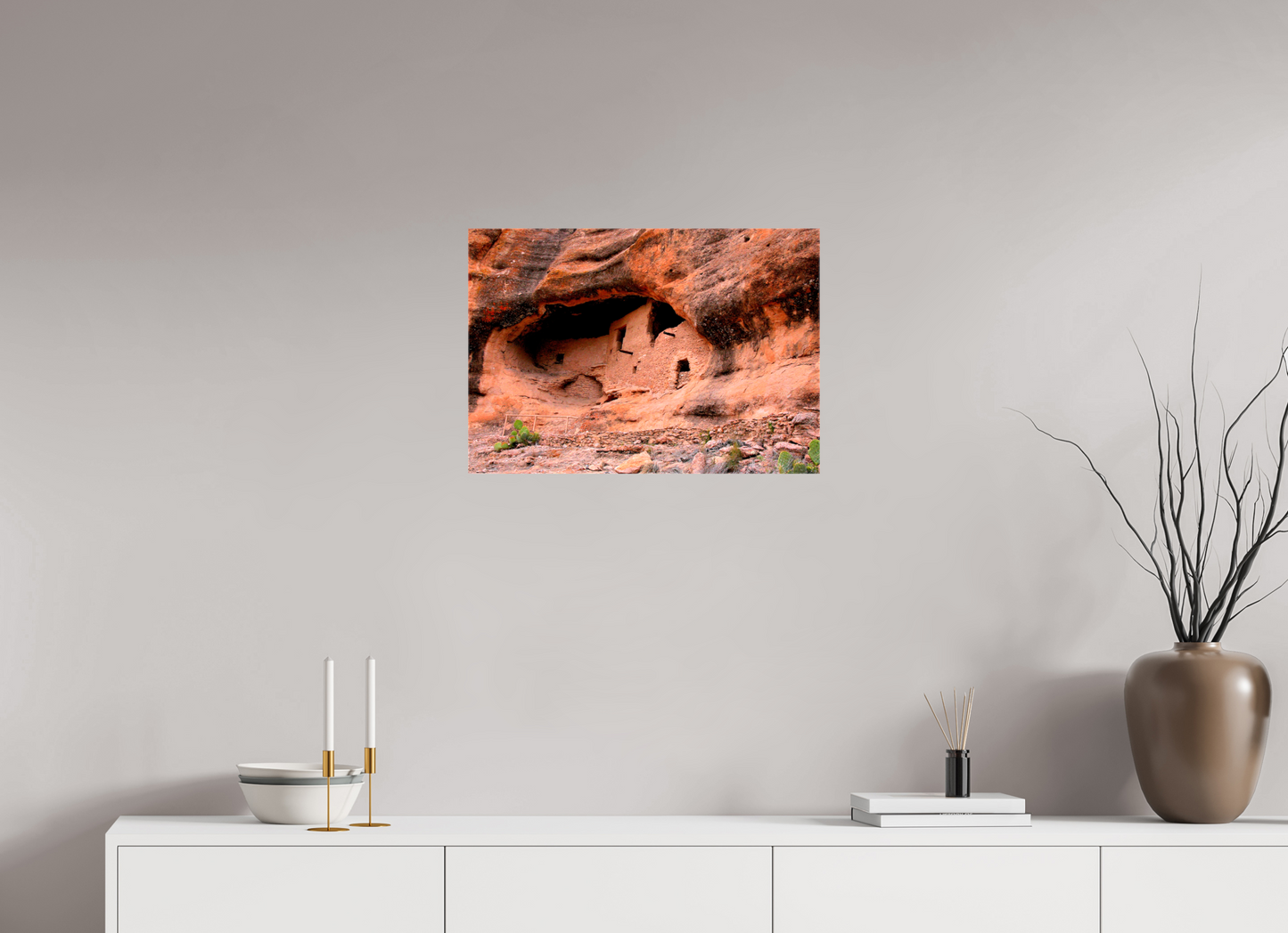 Gila Ruins – A Glimpse into Ancient Ingenuity Nature Photography Print