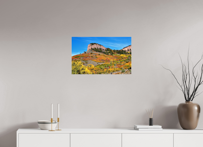 Blue Mesa Point – Autumn’s Boldest Brushstroke Nature Photography Print