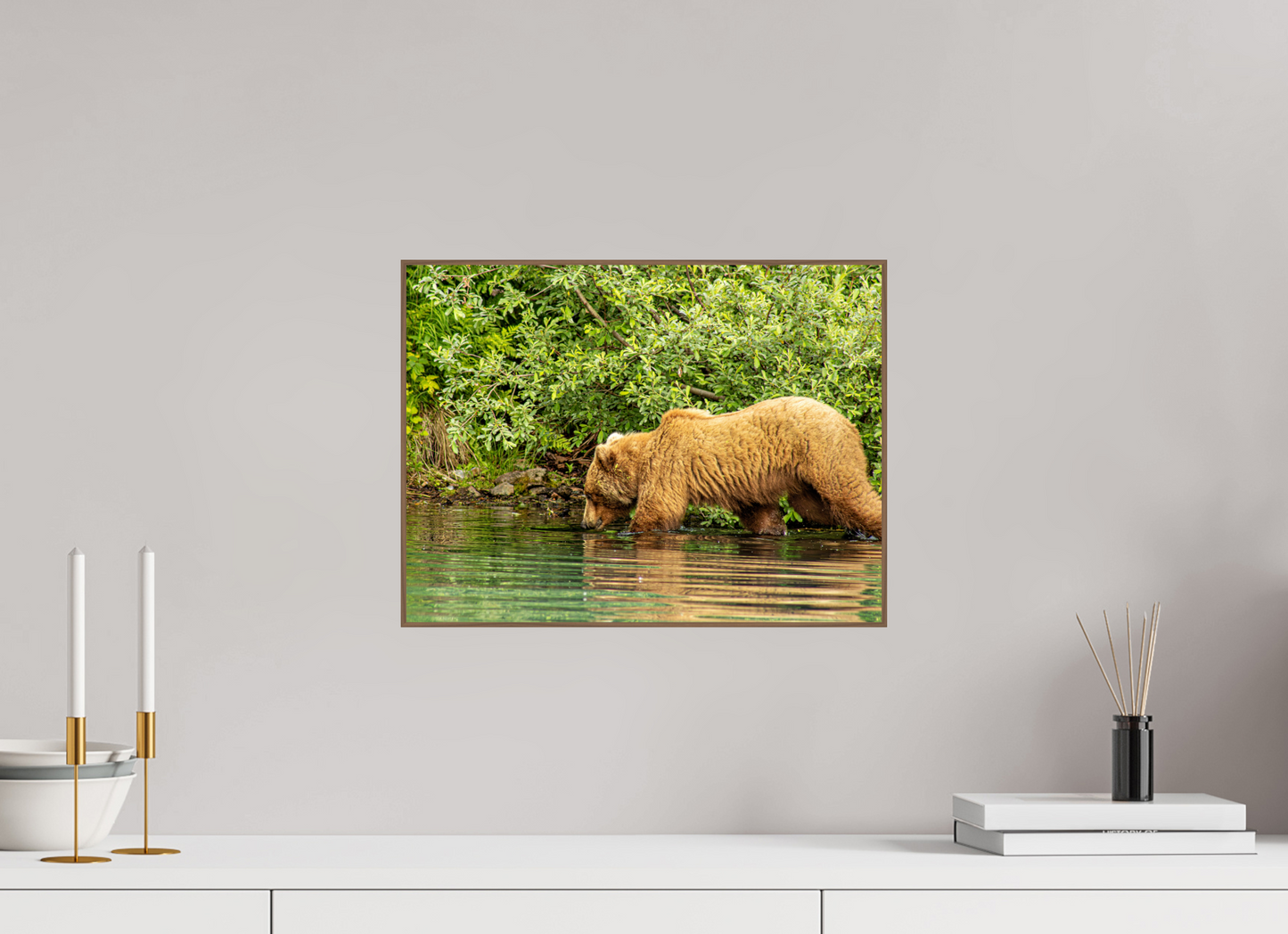 Fishing Takes Patience Nature Photography Print