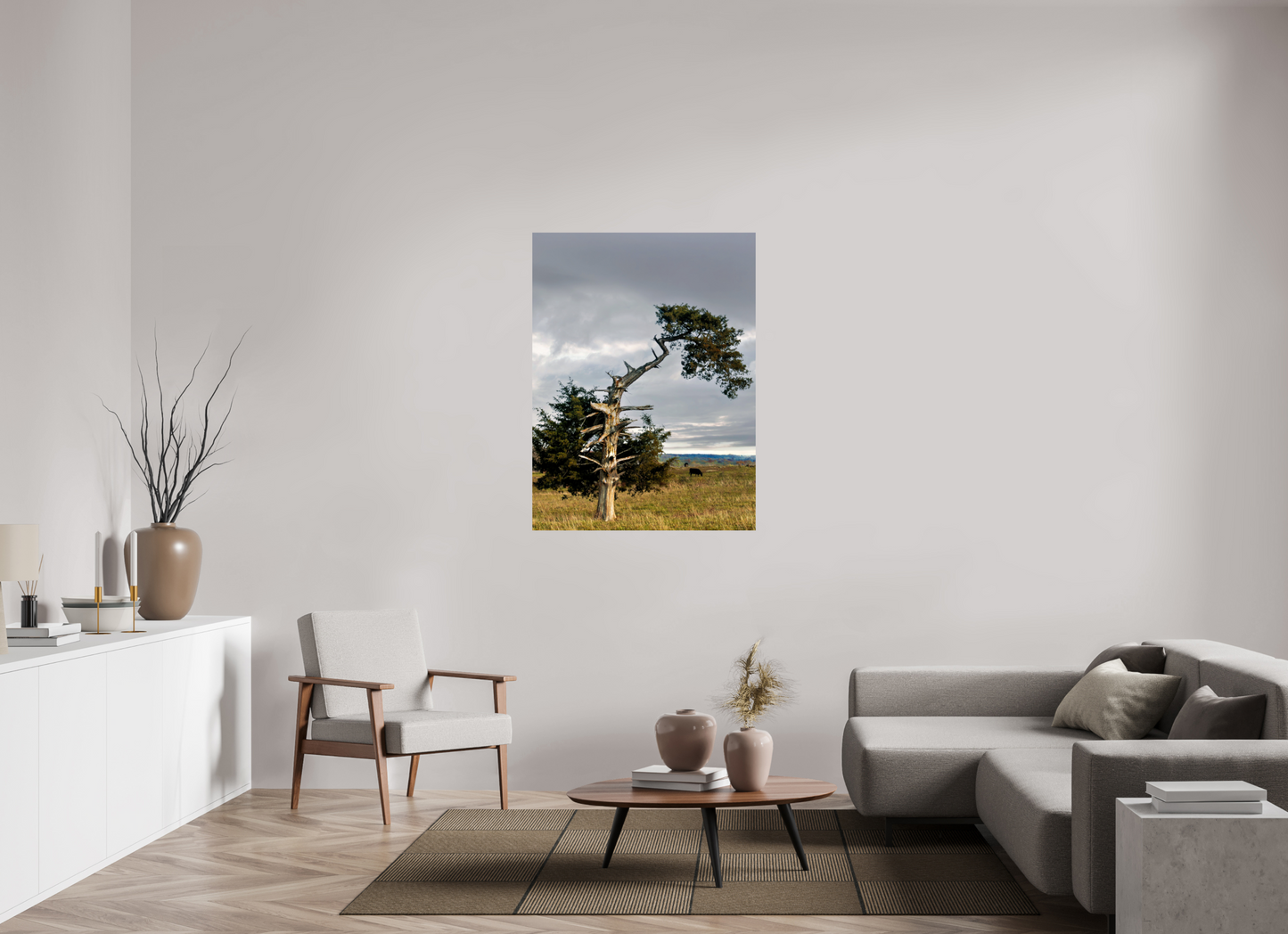 36 x 48″, Fine Art Print on Photo Rag Baryta - unframed (email for framing options) The Cedar That Weathered It All Nature Photography Print