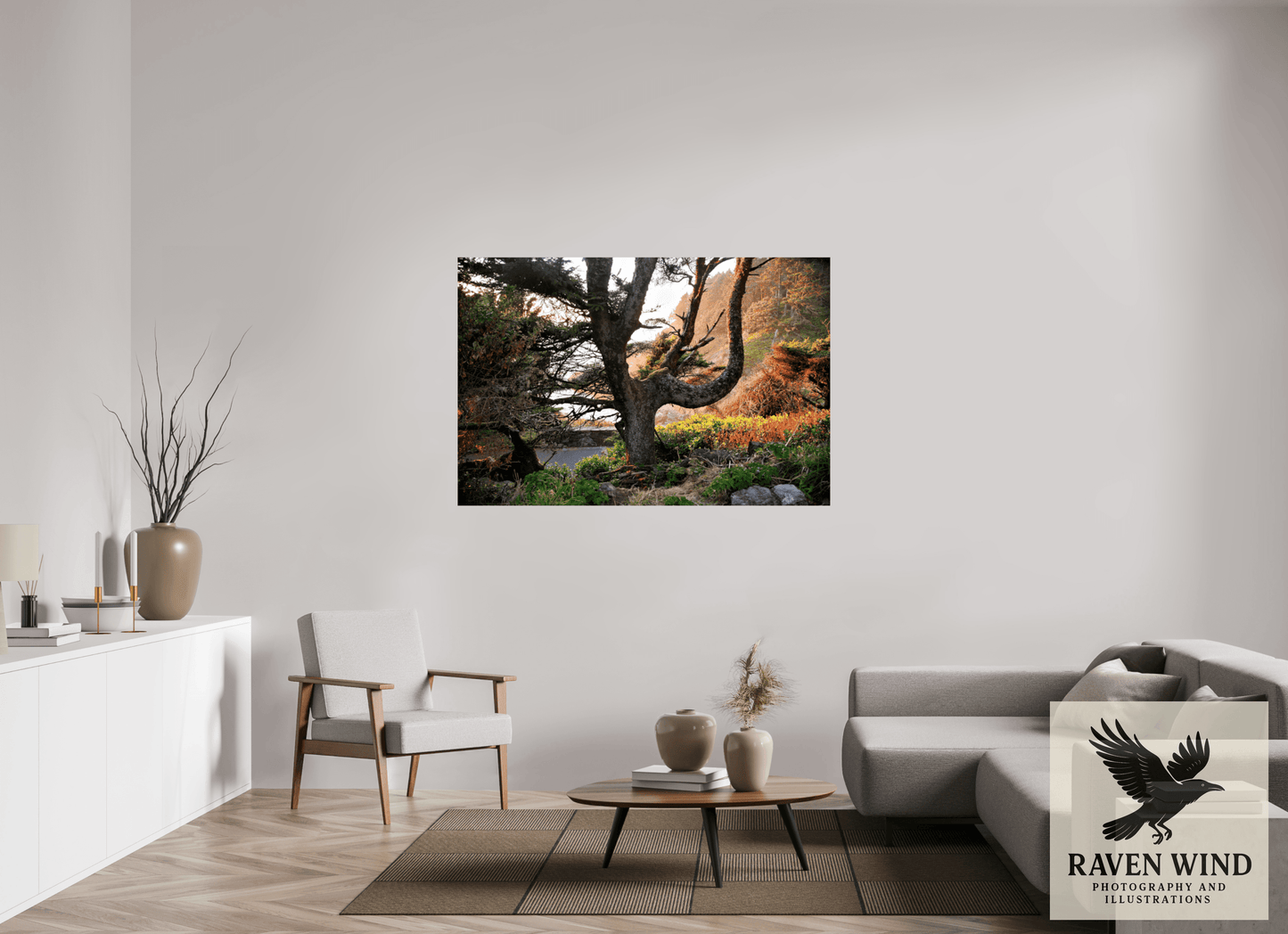 60 x 40″, Photo Print On Fuji Crystal DP II - unframed Sunset Glow Fine Art Nature Photography Print