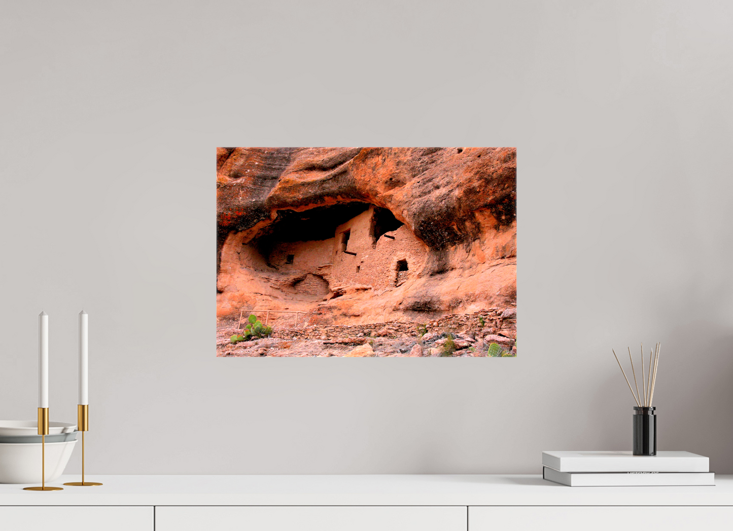 Gila Ruins – A Glimpse into Ancient Ingenuity Nature Photography Print